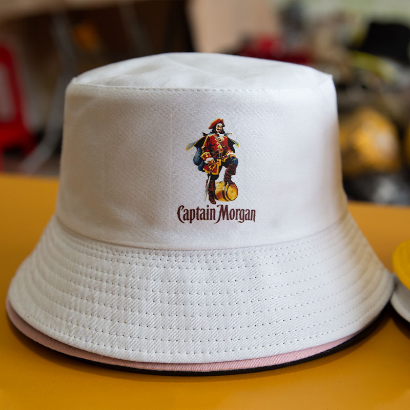 Cappello da pescatore reversibile estivo Captain Morgan Cappello da pescatore unisex in cotone fresco Abbigliamento quotidiano e attività all'aperto per uomo_voghion.com
