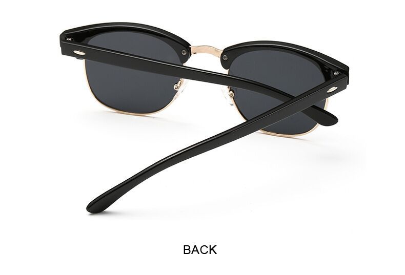 Vintage Polarisierte Sonnenbrille Frau Marke Designer Retro Weiblich Fahren Sonnenbrille Mode Halbrandlose Reise Oculos De_voghion.com