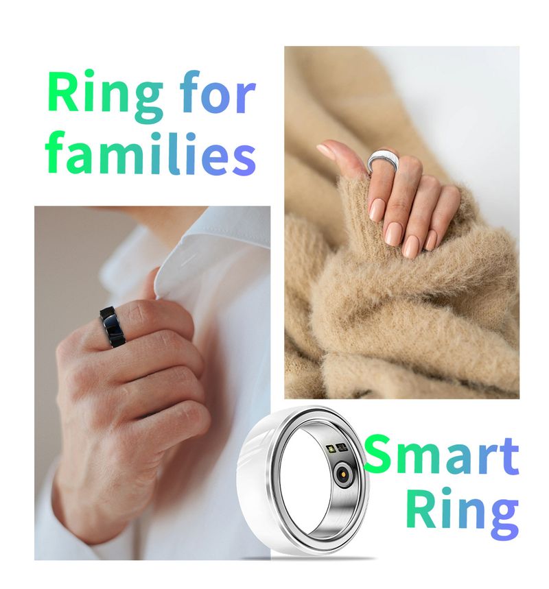 Ringe Neuer Smart Ring Herzfrequenz Blutsauerstoff Gesundheit Schlafüberwachung Sport Multifunktions-wasserdichter Schmuck_voghion.com