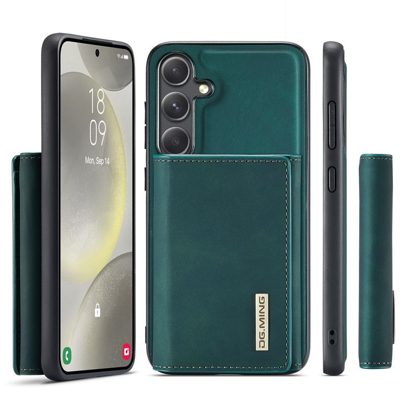 M1 per Samsung S24 Plus custodia per telefono portafoglio magnetico retrò S24 custodia protettiva portafoglio diviso due in uno_voghion.com