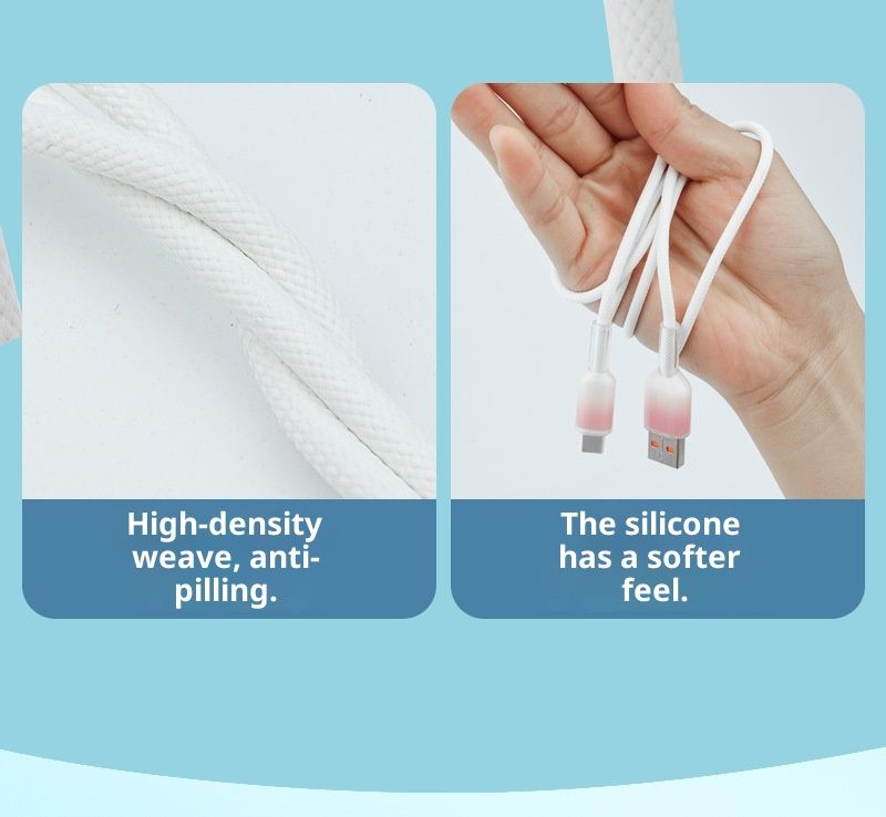 Digitex 100W Vollkompatibles Typ-C Superschnelles Daten-USB-Ladekabel, geeignet für Huawei Xiaomi Handys_voghion.com