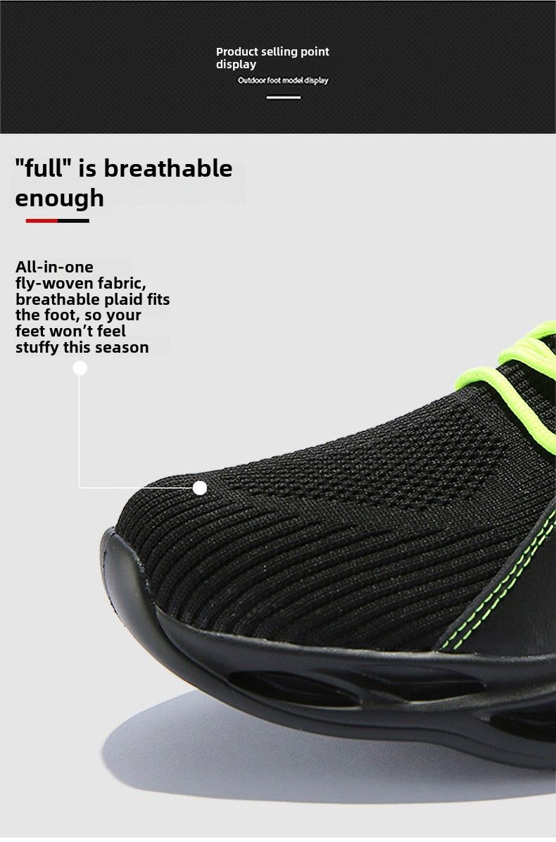 Herrenschuhe Klingenschuhe Fischschuppen-Sportschuhe Neue Herren-Laufschuhe fliegende gewebte atmungsaktive Freizeitsportschuhe_voghion.com