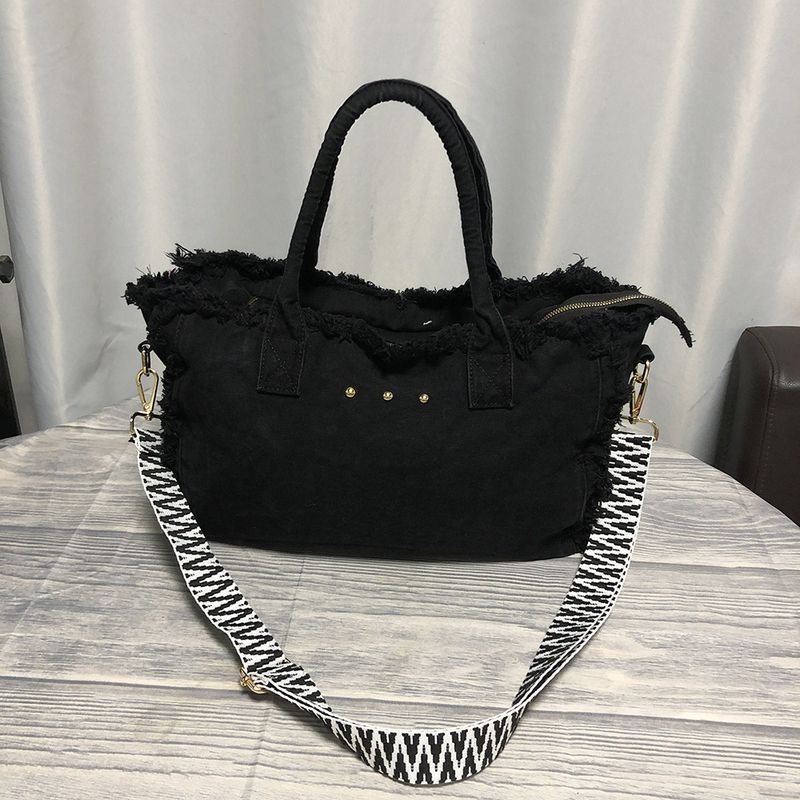 Großes Fassungsvermögen, Reisetasche aus gebürstetem, gewaschenem Canvas, grenzüberschreitende, modische, tragbare Ein-Schulter-Yogatasche, Wochenend- und Freizeitreisetasche_voghion.com