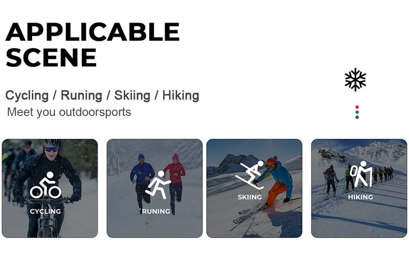 Cache-cou d'hiver, cache-cou, coupe-vent, cagoule, bandana pour ski, snowboard_voghion.com