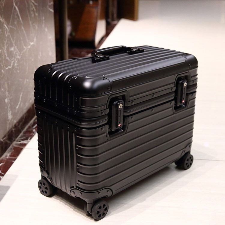 Professional Aluminum Magnesium Alloy Camera Rolling Case - 18" Top Open Photography Luggage With TSA Lock, Waterproof & Shockproof Carry-On_voghion.com