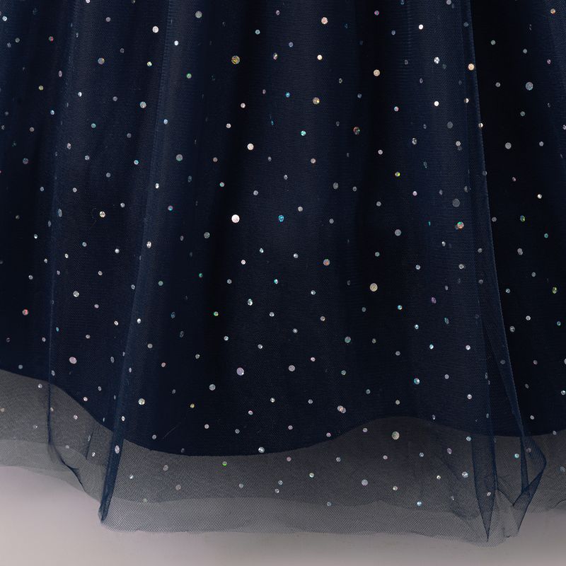 Mutter & Kinder Mädchen Kleid Prinzessin Kleid Flauschiges Kleid Schleife Blumenmädchen Hochzeitskleid Langes Kleid Kinder Ballkleid_voghion.com