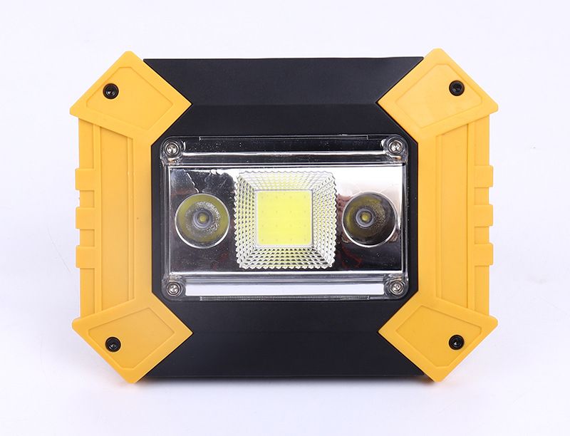 Wiederaufladbarer COB-Arbeitsscheinwerfer für den Außenbereich, für Wartungsarbeiten, Notfälle, tragbar, für Zelt und Camping_voghion.com