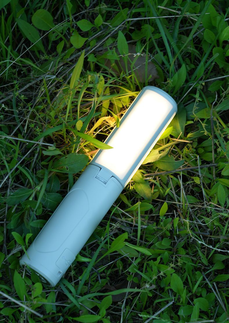 Wolsen Outdoor Magnetic Camping Lantern Multifunctional Portable Long Battery Life Desk Lamp Strong Light Flashlight_voghion.com