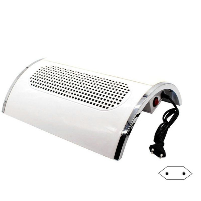Three-Blade Fan Japanese Style 40W Nail Collector With 2 Dust Bags_voghion.com