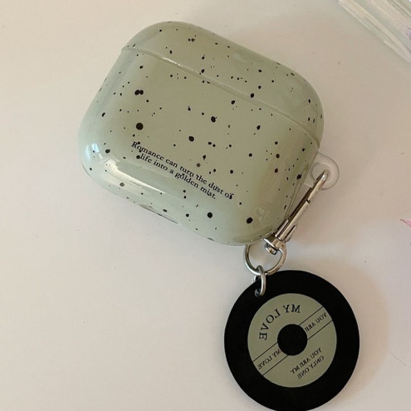 Light Matcha Green Splash 3 Schutzhülle 1 kabellose Bluetooth AIPods Ohrhörer 3. passend für AirPods 4 2. weich_voghion.com