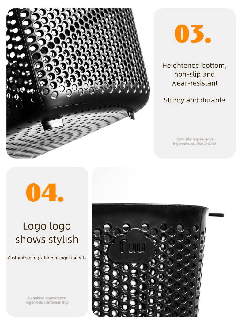 Kitchen Plastic Double Layer Rice Washing Basin Draining Household Living Room Coffee Table Internet Celebrity High-End_voghion.com