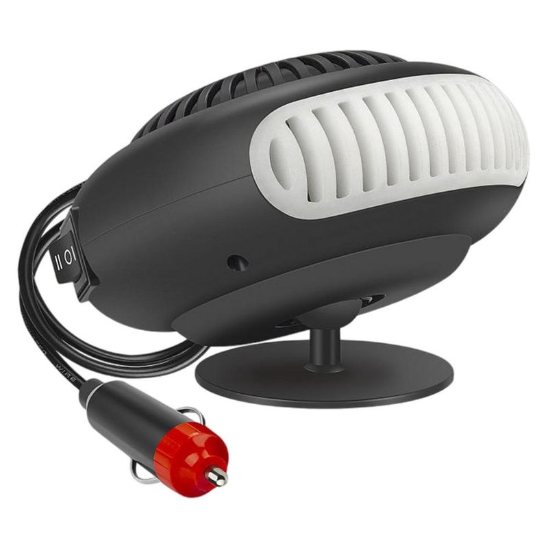 Sbrinatore per parabrezza multifunzione da 12 V, per auto, flessibile, 2 in 1, raffreddatore e riscaldatore_voghion.com