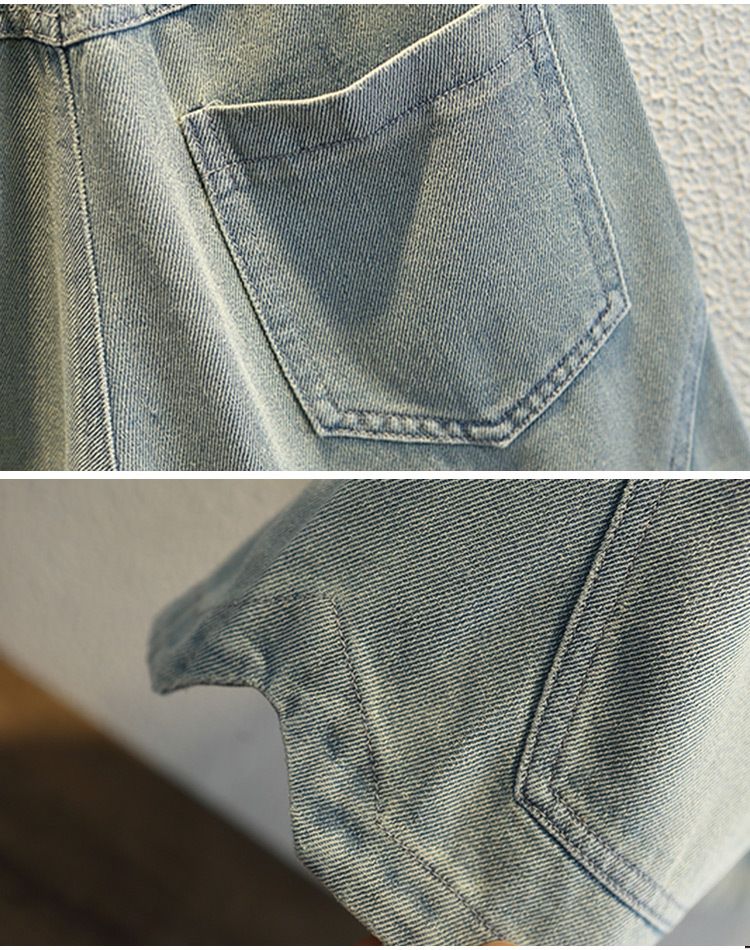 Short en jean pour garçon, fin, été 2025, nouveau short d'été tendance pour petit garçon_voghion.com