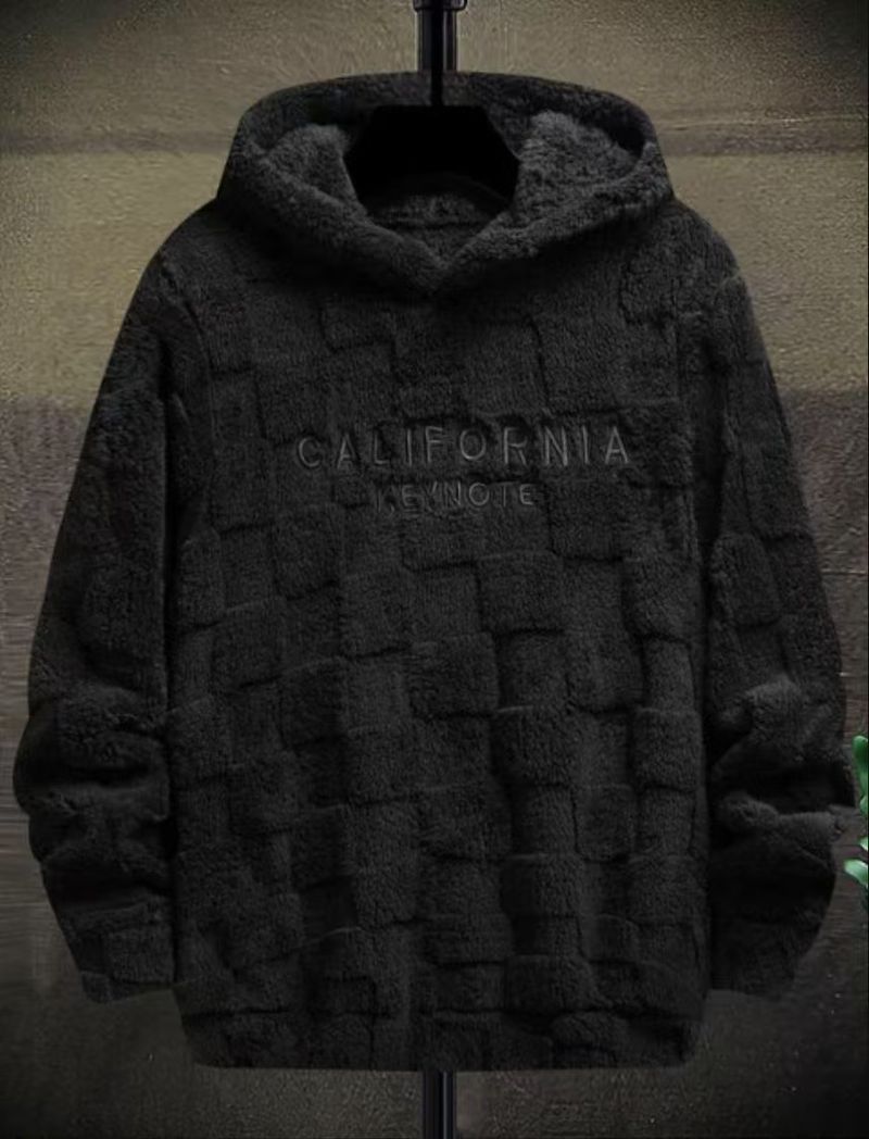 Fleece-Kapuzenpullover für Damen und Herren – gemütlicher Oversize-Pullover mit weichem Sherpa-Futter, lässige Unisex-Streetwear für Herbst und Winter_voghion.com