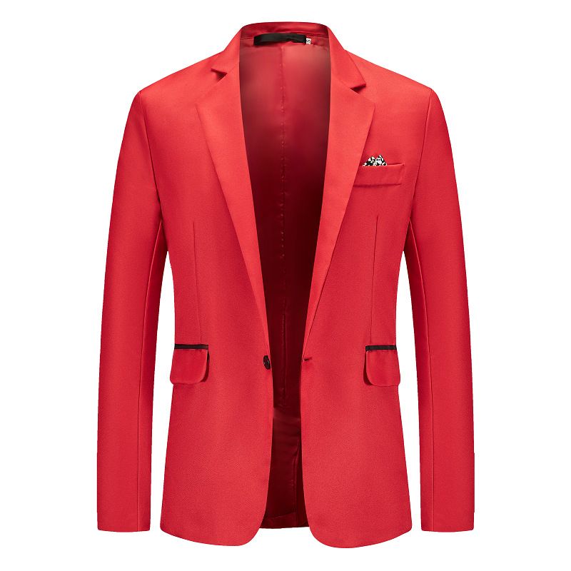 New oversized fashionable business top suit men's x005_voghion.com