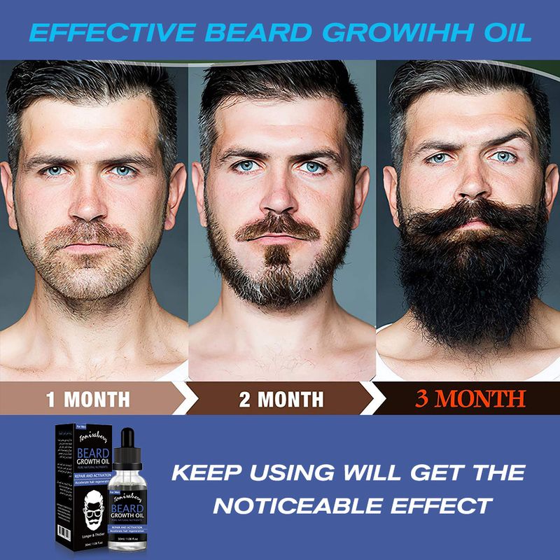 30 ml ätherisches Bartöl zur Hautpflege, Weichmachung und Pflege_voghion.com