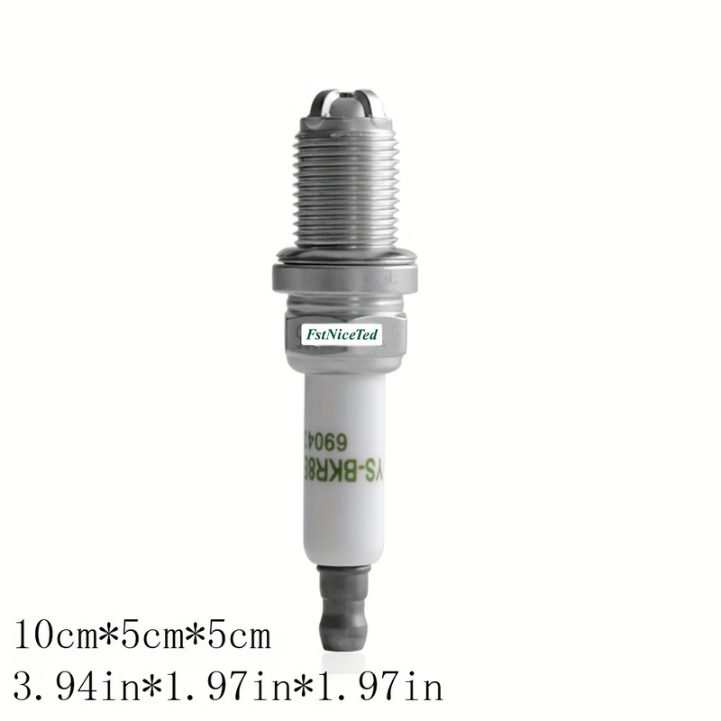 Bujía de resistencia estándar de 8 piezas compatible con Magotan, Tiguan, CC, Octavia, New Passat y Audi A4L. Reemplaza NGK-91953 BKR8EQUA_voghion.com