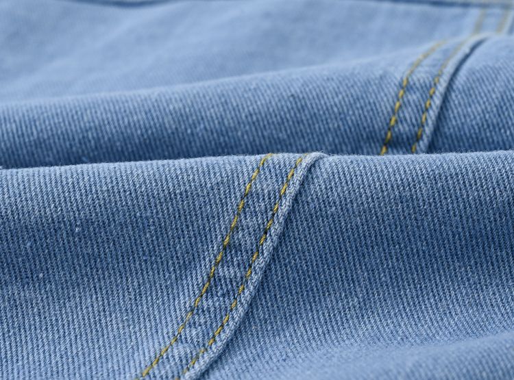 Giacca da donna in denim foderata in pile, calda e calda, con collo in pelliccia sintetica di coniglio, casual, blu, oversize, con spalle scese_voghion.com