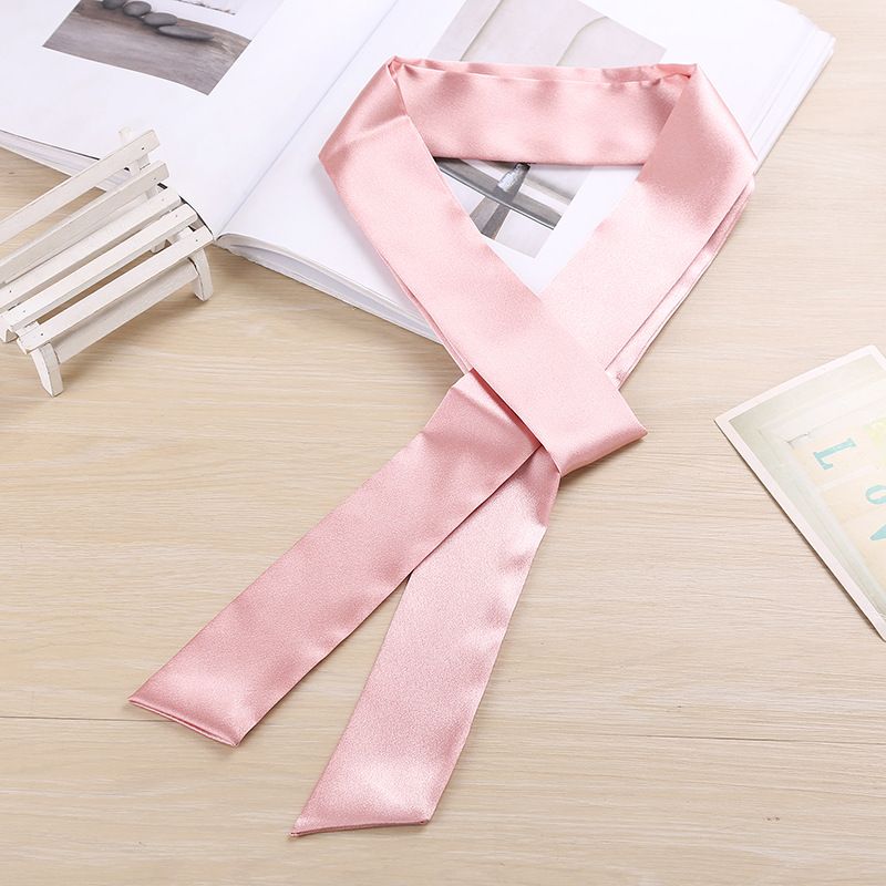 Ruban de soie chaude robe de couleur Pure écharpe en mousseline de soie dame ceinture à nœud fas réductoras de barriga ceinture multifonction Super longue_voghion.com