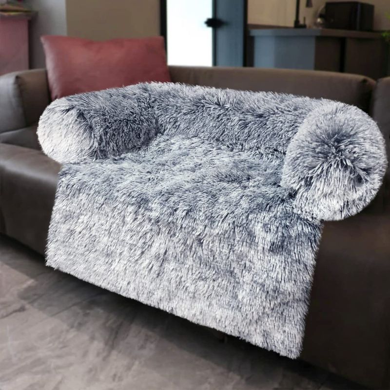 Plüsch Sofa Winter Schlafen Abnehmbare Waschbar Hund Bett Katze Haustier Matte_voghion.com