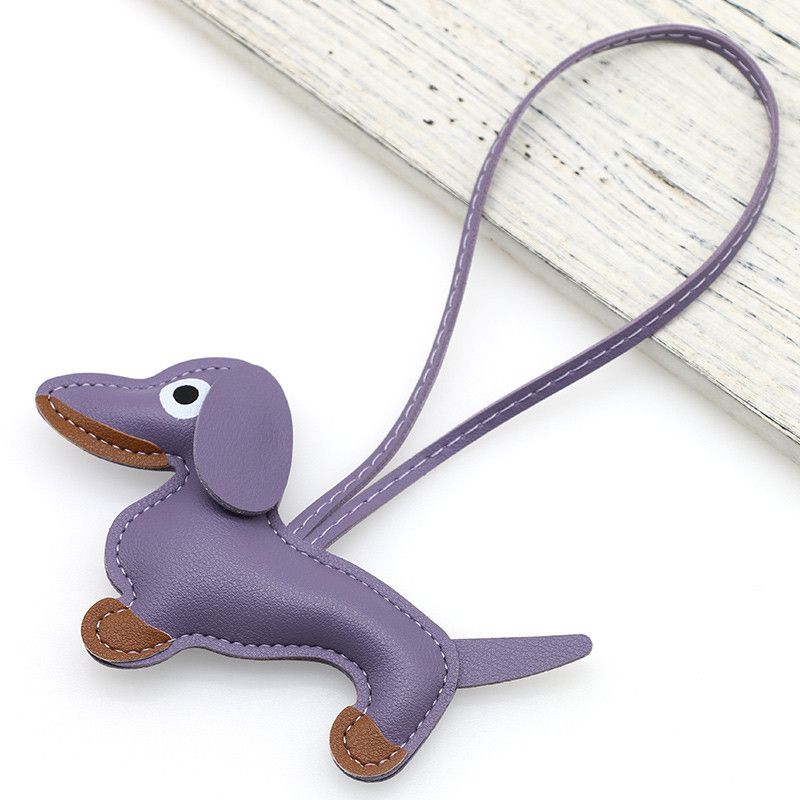 Bag Charm New Cartoon Personality Keychain Bag Pendant Series Dachshund Animal Shape Bag Pendant Decoration Wholesale_voghion.com