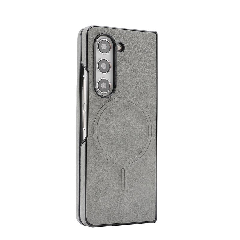 Samsung Z Fold7/6/5/4/3 Kablosuz Şarjlı Cep Telefonu Kılıfı ve 2'si 1 Arada MagSafe Manyetik Kart Çantası İçin Uygundur_voghion.com