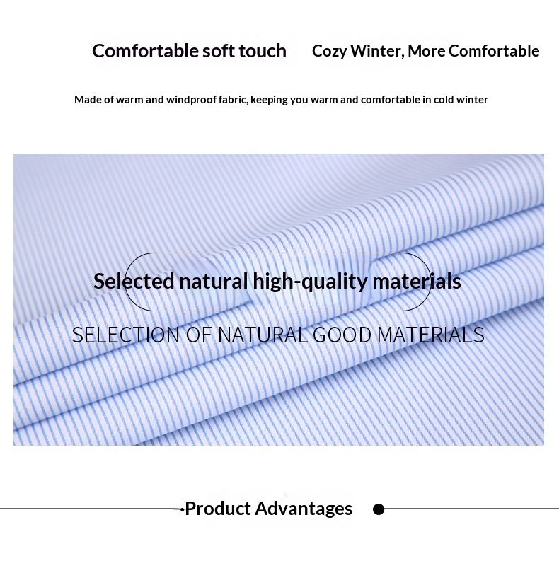 Chemise blanche à manches longues unie pour homme, collection printemps-automne haut de gamme Cove, vêtements de travail professionnels pour femmes et hommes._voghion.com