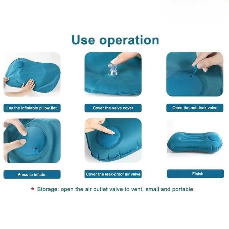 Flocking Square Pillow - Multifunctional Camping Cushion | Outdoor Seat | Water-Resistant | Portable_voghion.com