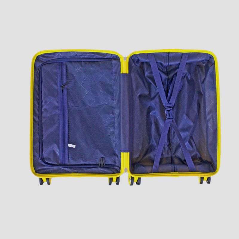 Travel Luggage Set With Expandable Layer, Universal Wheels, And Detachable Storage Bags For Men And Women - Lightweight & Durable Carry-On Suitcase_voghion.com