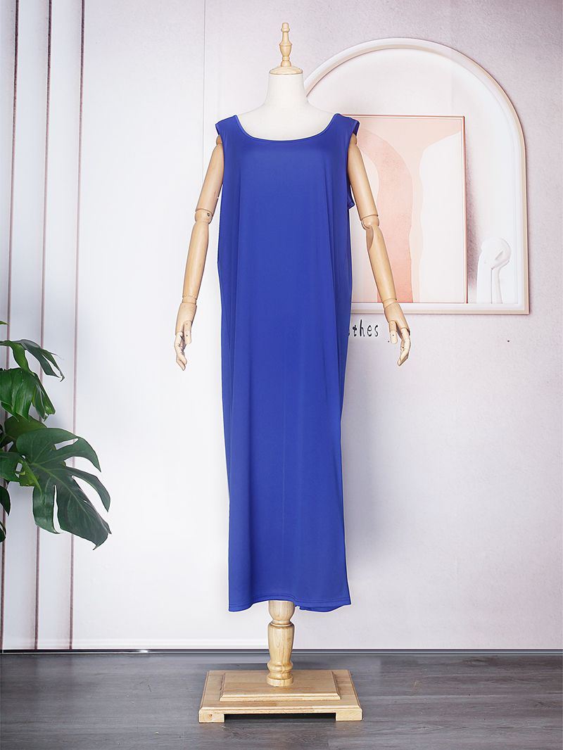 Roupas femininas bordado renda solta manga morcego vestido robe três peças colete com lenço na cabeça_voghion.com