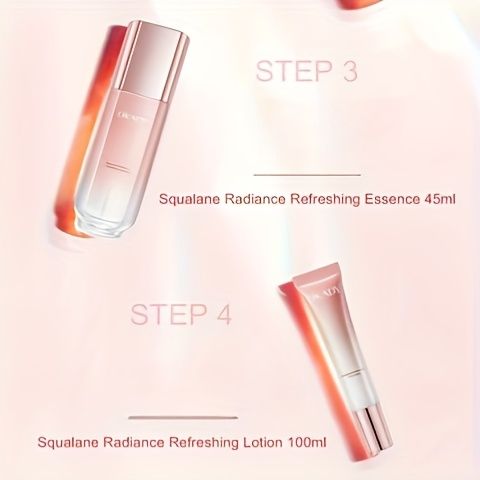 High Concentration Plant-Based Squalane Skincare Gift Set 8-piece, Sodium Hyaluronate, Reduce The Look Of Wrinkles,_voghion.com