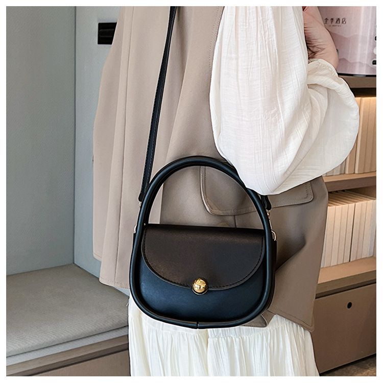 Borsa da donna strutturata stile occidentale Borsa estiva piccola stile coreano nuova borsa a tracolla alla moda Borsa quadrata portatile a colori a contrasto_voghion.com