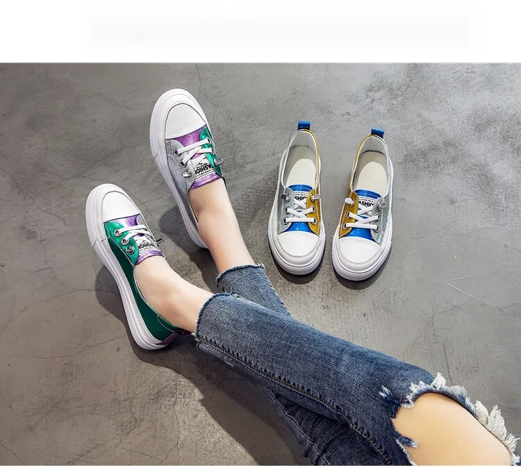 Genuine leather small white for women in spring 2024, new versatile one legged shallow mouth single shoe, cowhide color_voghion.com