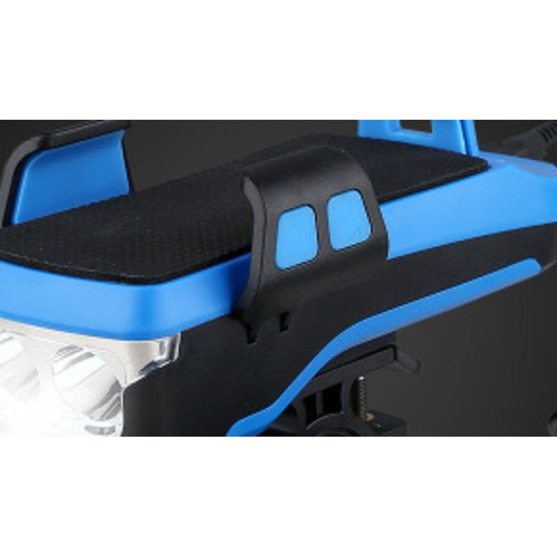 USB-Powerbank vorne am Fahrrad mit Telefonhalter, Fahrradhupe, Licht, Reitausrüstung_voghion.com