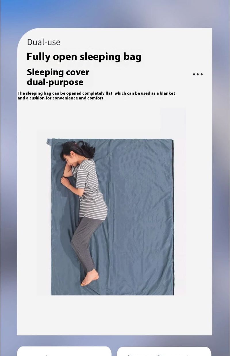 Schlafsack Outdoor Leicht Sommer Mini Camping Alle-Saison Dünn Erwachsene Tragbare Ultra-licht Kleine Größe Wandern_voghion.com