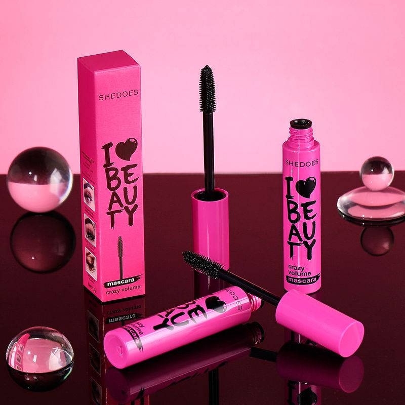 Shedoes waterproof, dense, elongated, non smudging, large capacity, four color eye black_voghion.com