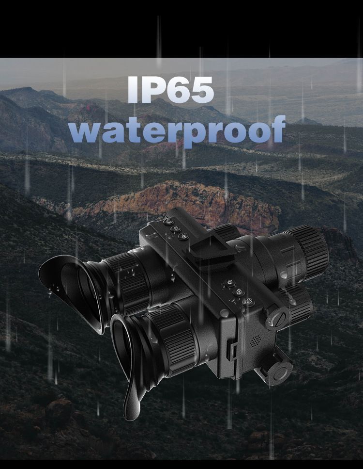 Nuovo telescopio digitale HD Cross-Glass per casco, modello privato, binocolo per esterni, occhiali per la visione notturna a infrarossi_voghion.com