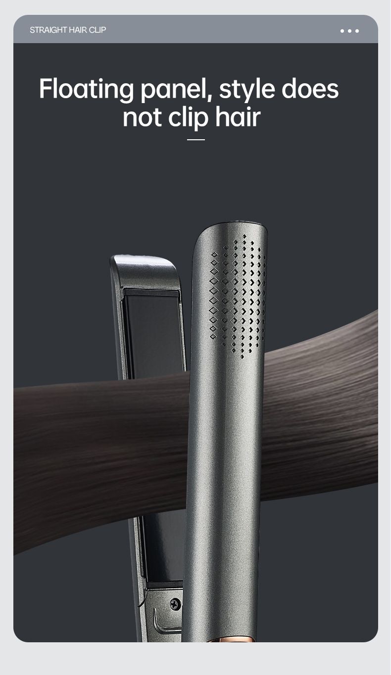 New Electric Straightener And Curler Dual-use Curling Iron Hair Straightening Plate_voghion.com