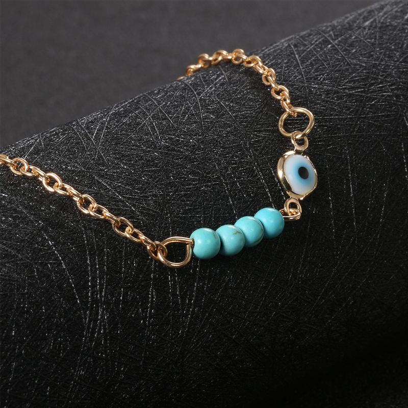 Šperky Nový ručně vyrobený tyrkysový minimalistický náramek pro ženy_voghion.com