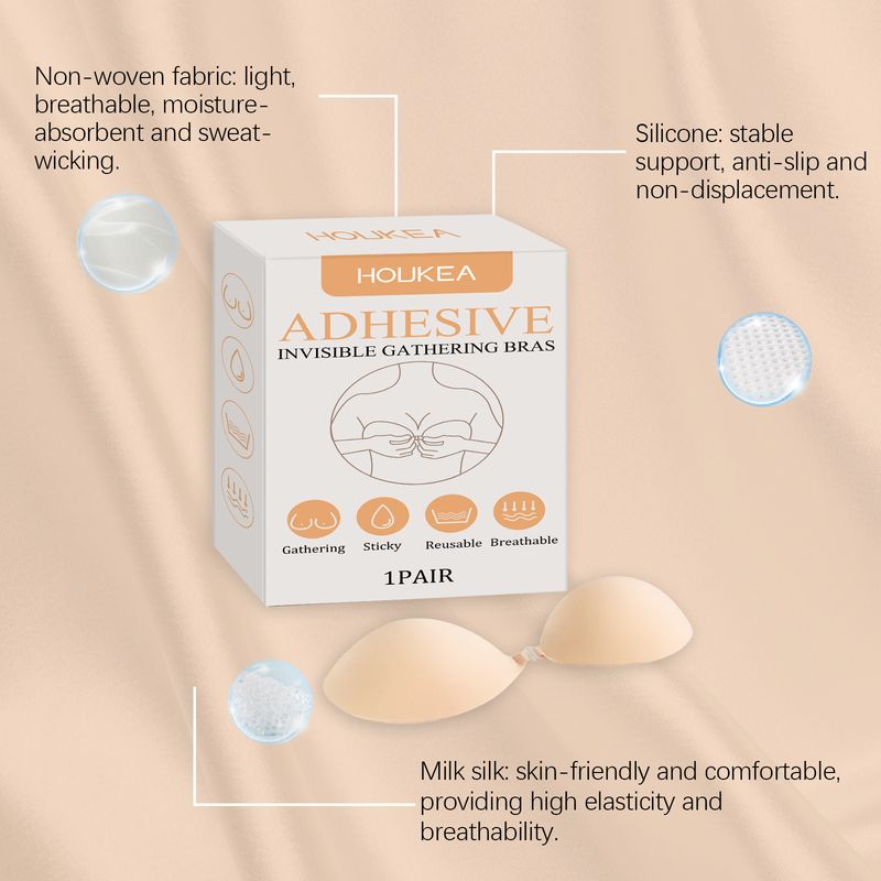 Unsichtbarer BH, unsichtbar, bequem und stabil, passt sich der Brustformkurve an_voghion.com