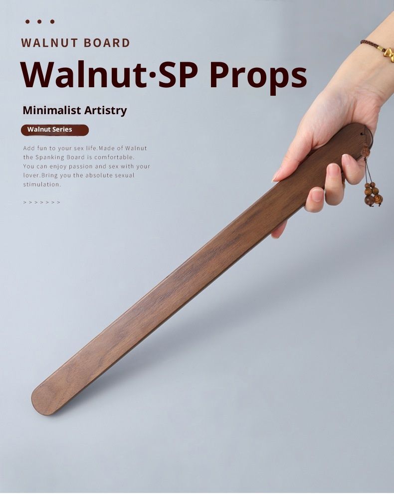 LuvBox Sexspielzeug, Alternative für Frauen, Trainingsgriff, Handrassel aus PP, SP-Werkzeug, Peitsche aus Holz und Leder_voghion.com