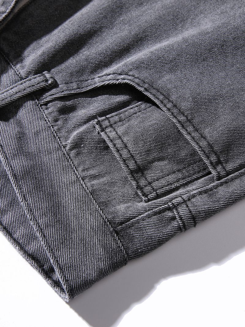 Jeans da uomo di alta qualità, casual, larghi, a gamba dritta, nuovo stile_voghion.com