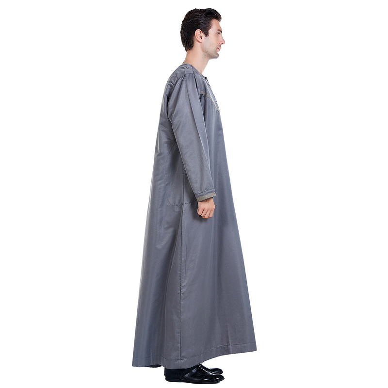 Herretøj Herre abaya Muslim kaftan løs_voghion.com