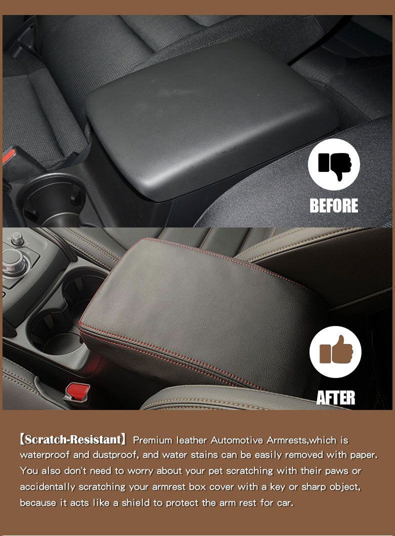 Changan Mazda CX5 kol dayanağı kutusu kapağı araç iç modifikasyonu kol dayanağı kapağı koruyucu kapak için uygundur_voghion.com