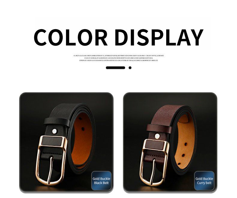 HOT High Quality Belt Men Male Genuine Strap Pin Buckle Fancy Vintage Jeans Free Shipping_voghion.com