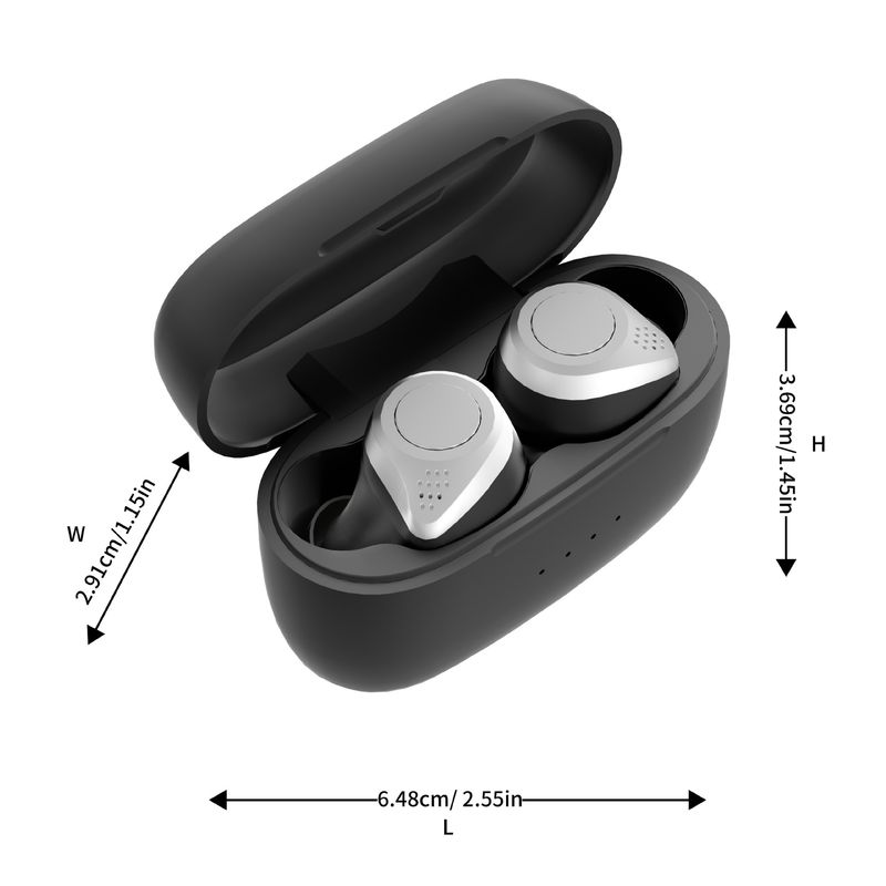 Auricolari Bluetooth wireless SP38 - Mini auricolari in-ear a lunga durata della batteria con cancellazione del rumore per musica e giochi_voghion.com