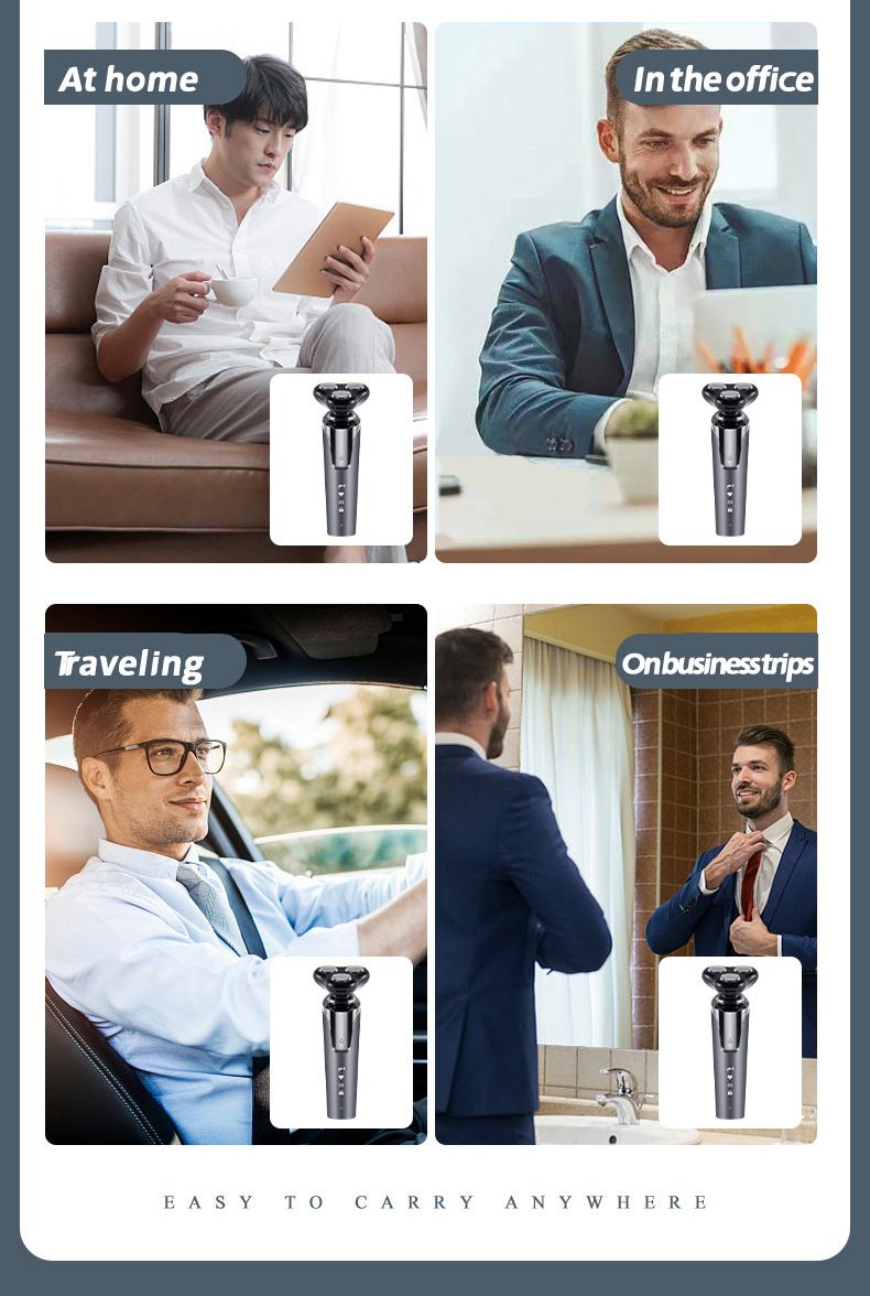 new 2026 New Three In One Multi Functional Full Body Water Wash Shaver, Portable Electric Beard Knife Shaver,_voghion.com