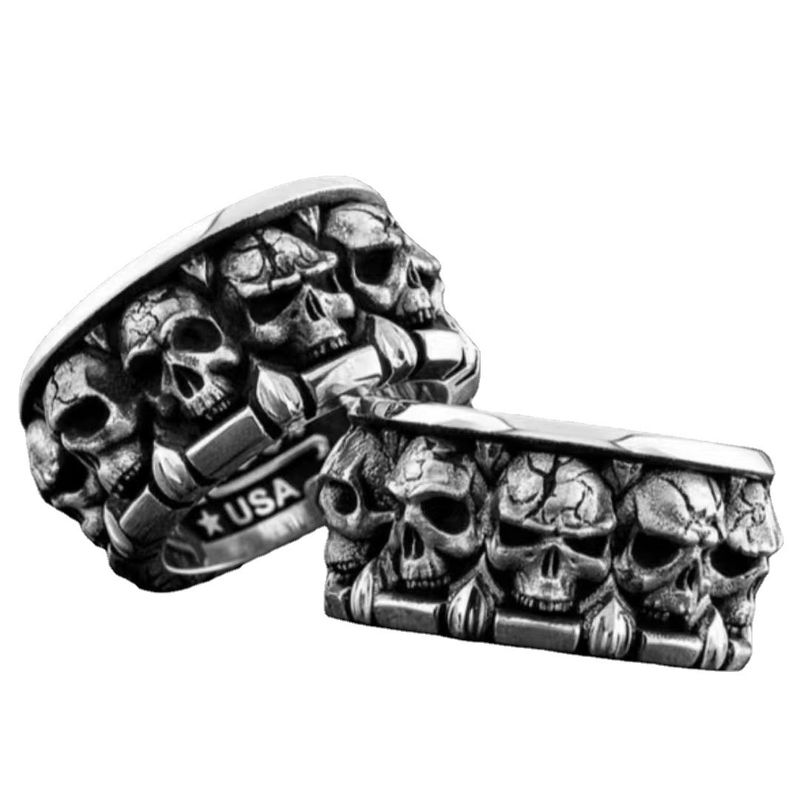 Thai Silver Men's Index Finger Ring Couple Fashion Personality Hot Selling High-end_voghion.com