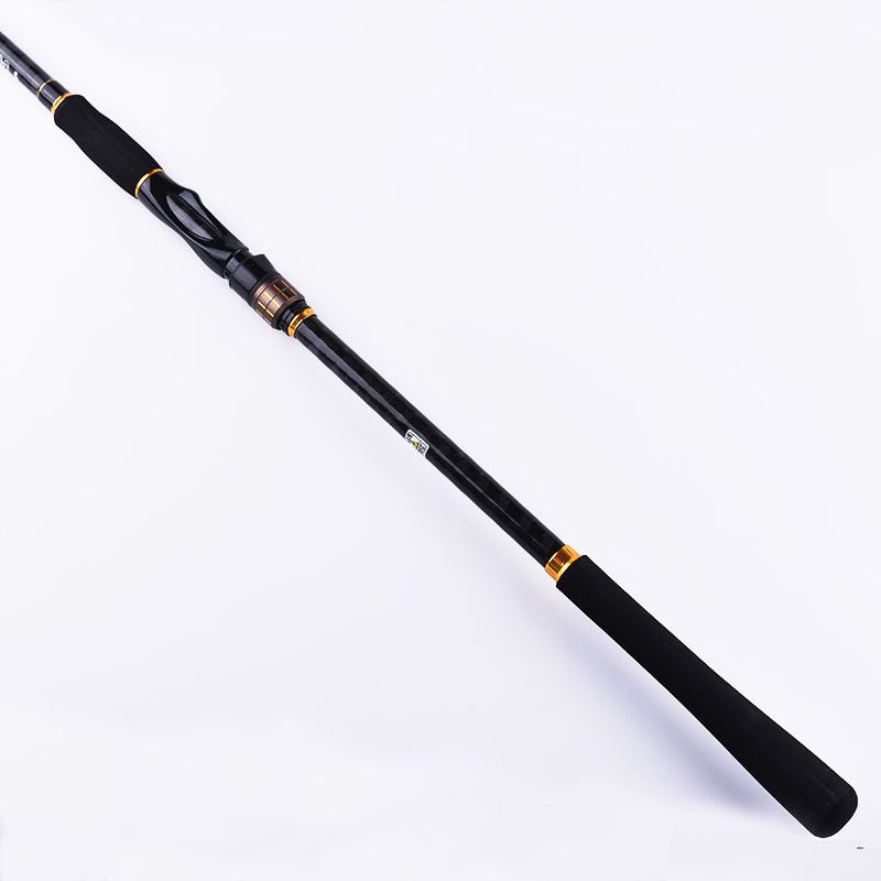 2.7/3.0m Two-Section MH Fishing For Bass, Light Iron Plate With Straight Handle, Powerful Shore Casting Lure Rod_voghion.com