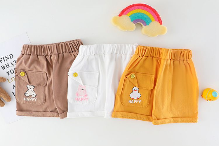 Mamma e bambini Ragazzi abiti estivi neonate a maniche corte cartoon animali abiti in due pezzi eleganti vestiti per neonati 1-4 anni_voghion.com
